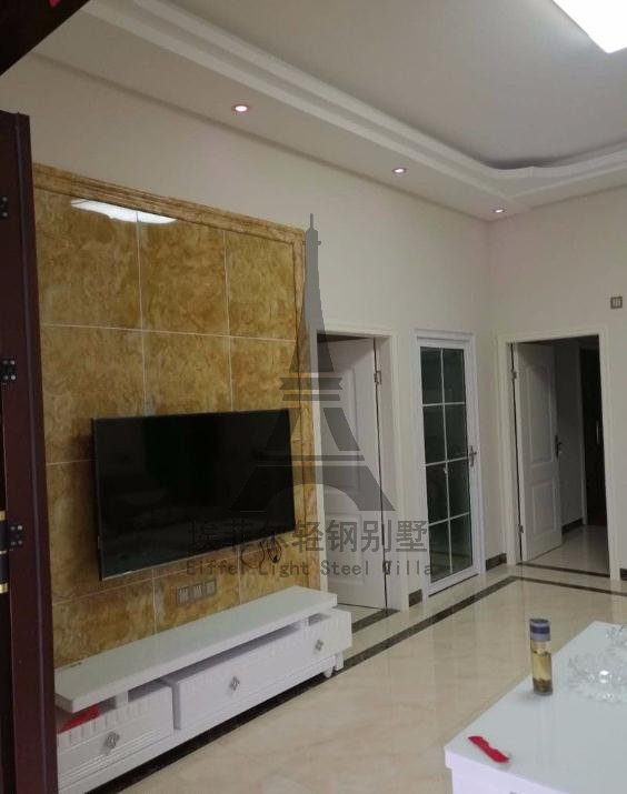 98平米造价19万轻钢别墅项目案例内装修2